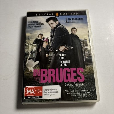 In Bruges (Special Edition, DVD, 2008) Colin Farrell Region 4