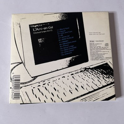 L'Arc~en~Ciel – Clicked Singles Best 13 (CD, 2001) Japan Digipak KSC2-334