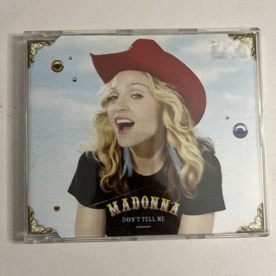 Madonna – Don't Tell Me (CD, 2001) Australia 9362449492