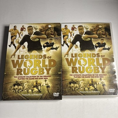 Legends of World Rugby (DVD, 2006) All Regions