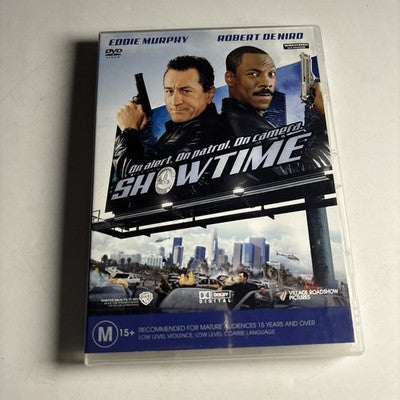 Showtime (DVD, 2001) Eddie Murphy, Robert De Niro Region 4