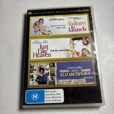 Failure to Launch / Just Like Heaven / Elizabethtown (DVD 3-Disc) Region 4