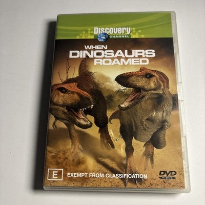 Discovery Channel - When Dinosaurs Roamed (DVD, 2000) Region 4