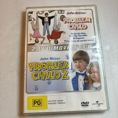 Problem Child / Problem Child 2 (DVD, 1990) John Ritter Region 4,2