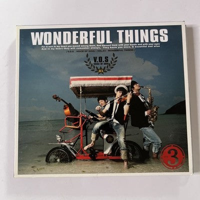 V.O.S. Voice Of Soul - Wonderful Things Vol 3 (CD, 2008) South Korea