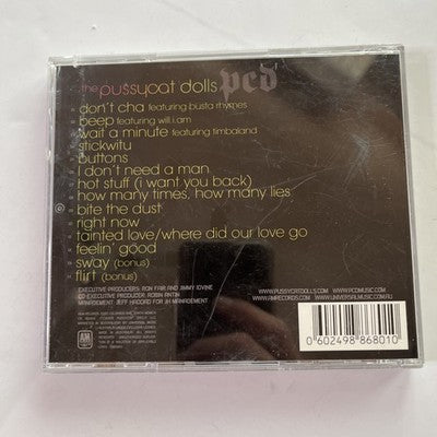 The Pussycat Dolls – PCD (CD) Australasia Bonus Track 9886801