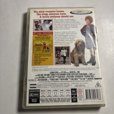 Annie (DVD, 1981) Albert Finney, Tim Curry Region 4