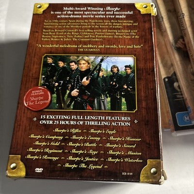 Sharpe - The Collector's Edition (DVD, 1995, 10-Disc) Region 4