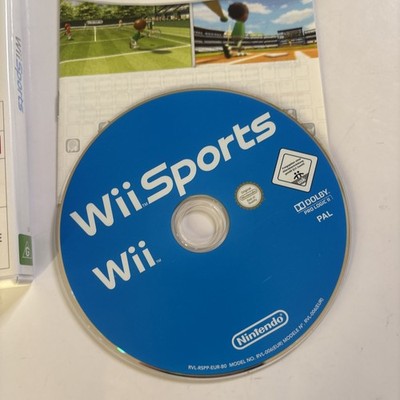 Wii Sports (Nintendo Wii, 2006) Manual PAL