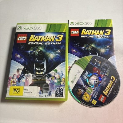 LEGO BATMAN 3: BEYOND GOTHAM - for XBox 360 - Complete w Manual PAL