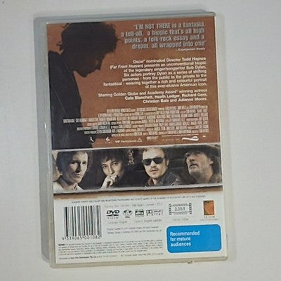 I'm Not there (DVD, 2007) Christian Bale, Richard Gere, Heath Ledger Region 4