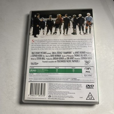 Champions (DVD, 1992) Emilio Estevez Region 4