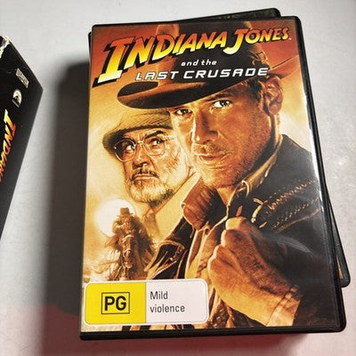 Indiana Jones - The Complete Adventures (DVD, 2017, 4-Disc) Region 4