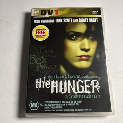 The Hunger - 2: Connundrum (DVD, 2000) David Bowie Region 4