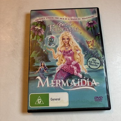 Barbie - Fairytopia - Mermaidia (DVD, 2005) Region 4,2