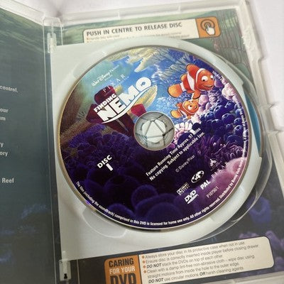 Finding Nemo (Collector's Edition, DVD, 2003, 2-Disc) Disney Pixar Region 4