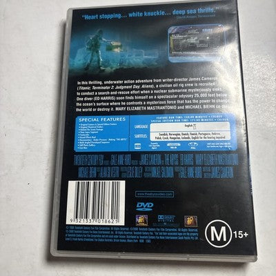 The Abyss (Special Edition, DVD, 1989) Ed Harris, Michael Biehn Region 4