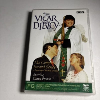 The Vicar of Dibley : Series 2 (DVD, 1998) Region 4 NEW
