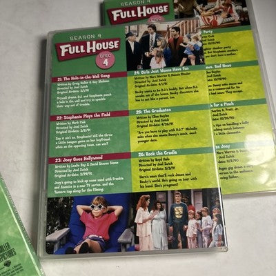 Full House - Season 4 (DVD, 1991) Region 1
