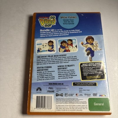 Go Diego Go! - Arctic Rescue (DVD, 2009) Region 4