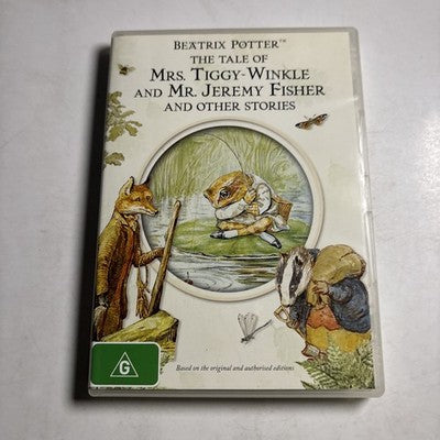 Beatrix Potter Collection - The Tale of Mrs Tiggy Winkle & Mr Jeremy Fisher DVD