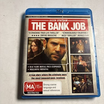 The Bank Job (Blu-ray, 2008) Jason Statham Region B