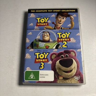 Toy Story / Toy Story 2 / Toy Story 3 (DVD, 2010) Region 4