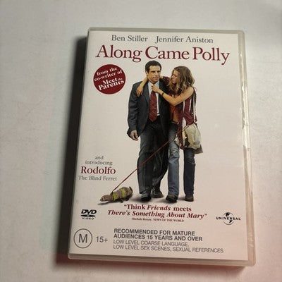 Along Came Polly (DVD, 2004) Ben Stiller, Jennifer Aniston Region 4,2