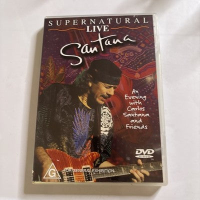Santana - Supernatural Live (DVD, 2000) Region 4,2