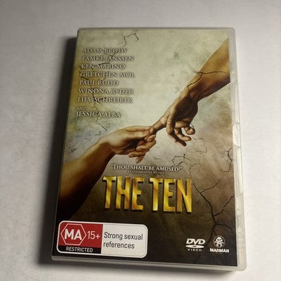 The Ten (DVD, 2007) Paul Rudd, Ken Marino, Ron Silver, Winona Ryder Region 4 NEW
