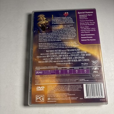 Treasure Planet (DVD, 2002) Disney Region 4