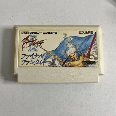 Final Fantasy III Nintendo Famicom  NTSC-J Square SQF-FC Japanese Game
