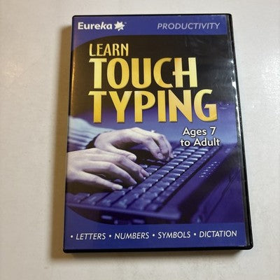Eureka Learn Touch Typing PC CDROM