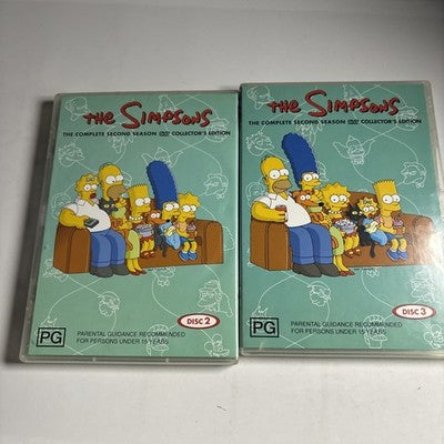 The Simpsons - Season 2 (DVD, 1990) Region 4