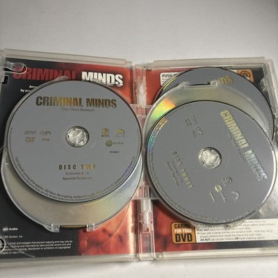 Criminal Minds : Season 3 (DVD, 2005) Region 4