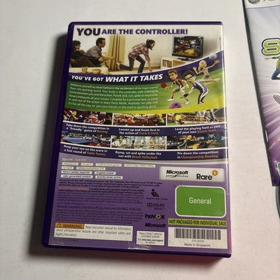 Kinect Sports Xbox 360 Manual PAL