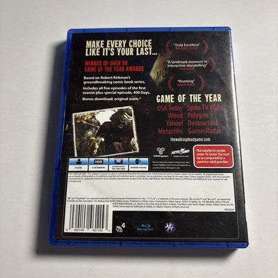 The Walking Dead - The Complete First Season Sony PS4 Game