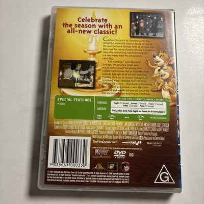 Christmas Carol - The Movie (DVD, 2001) Kate Winslet Region 4 NEW