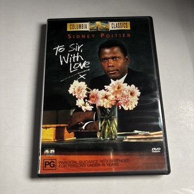 To Sir with Love (DVD, 1966) Sidney Poiter Region 4