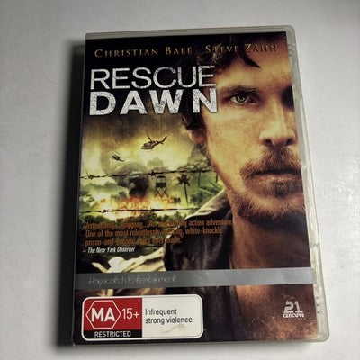 Rescue Dawn (DVD, 2007) Christian Bale Region 4 NEW