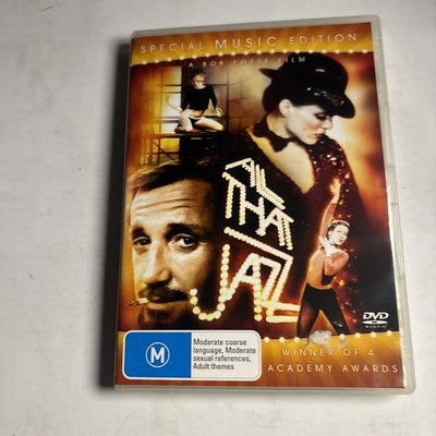 All That Jazz (Special Music Edition, DVD, 1979) Jessica Lange, Region 4