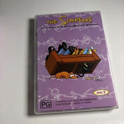 The Simpsons : Season 3 (DVD, 1991) Region 4