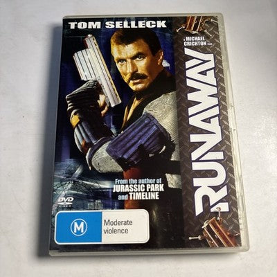 Runaway (DVD, 1984) Tom Selleck Region 4