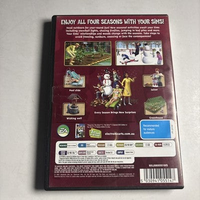 The Sims 2 Seasons Expansion Pack PC CDROM Windows Game