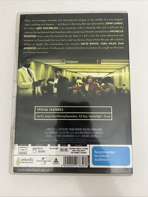Into the Night (DVD, 1984) Michelle Pfeiffer, Jeff Goldblum Region 4 &2 NEW