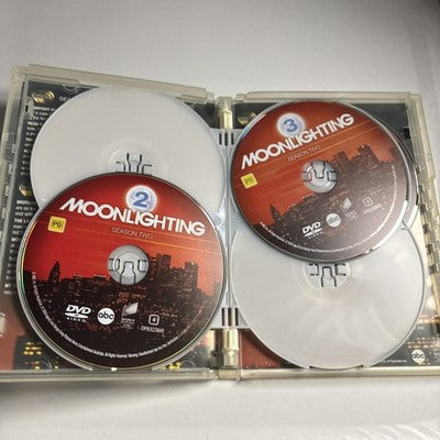 Moonlighting : Season 1 & 2 (DVD, 1985) Bruce Willis, Cybill Shepherd Region 4