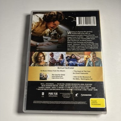 The Case for Christ (DVD, 2017) Mike Vogel, Erika Christensen All Regions NEW