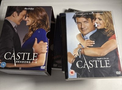 Castle : Season 1 2 3 4 5 6 (DVD, 2009, 33-Disc) Region 2