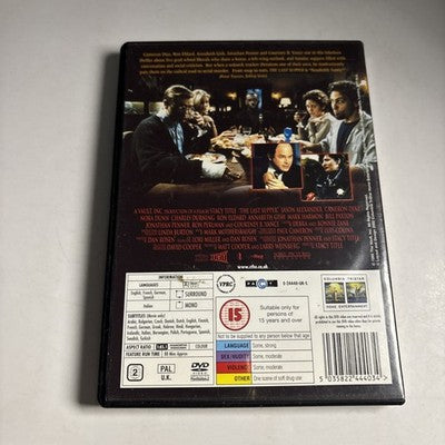 The Last Supper (DVD, 1995) Cameron Diaz, Jason Alexander Region 2