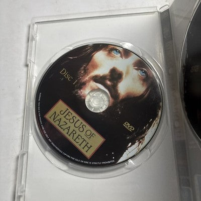 Jesus of Nazareth - Mini-Series (DVD 1977) Robert Powell, Anthony Quinn Region 4